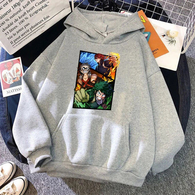 Anime Deku Bakugou Katsuki Todoroki Shoto Hoodies