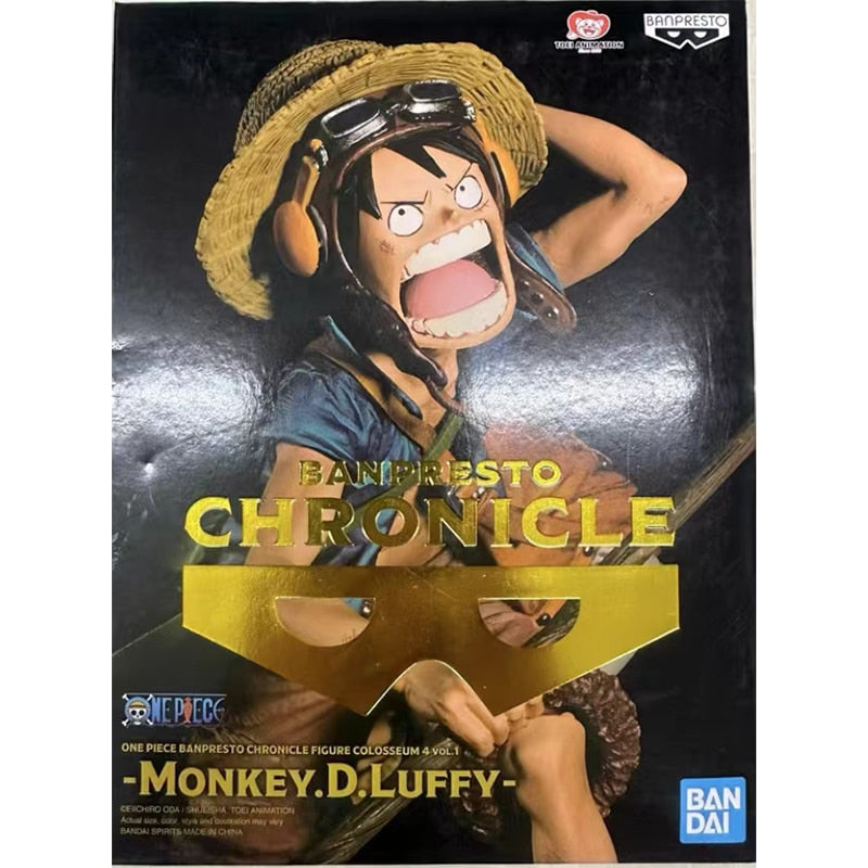 100% Original BANPRESTO CHRONICLE MONKEY D LUFFY In Stock Anime Action Collection Figures Model