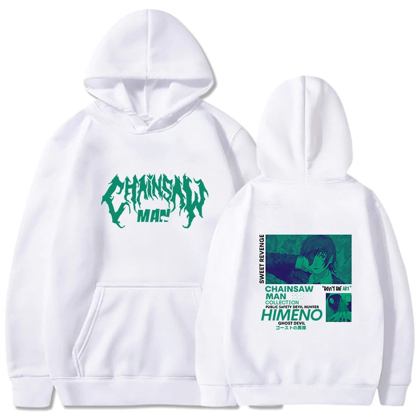 Chainsaw Man Himeno Cool Anime Hoodie High Quality