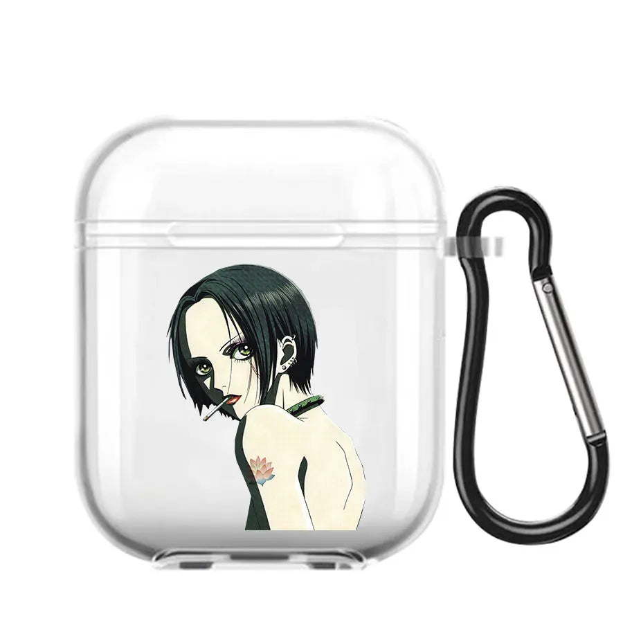 Cute  anime Nana Osaki Soft silicone TPU Case For new AirPods Pro 2 1 2 3 Clear Wireless Bluetooth Earphone Box Cover