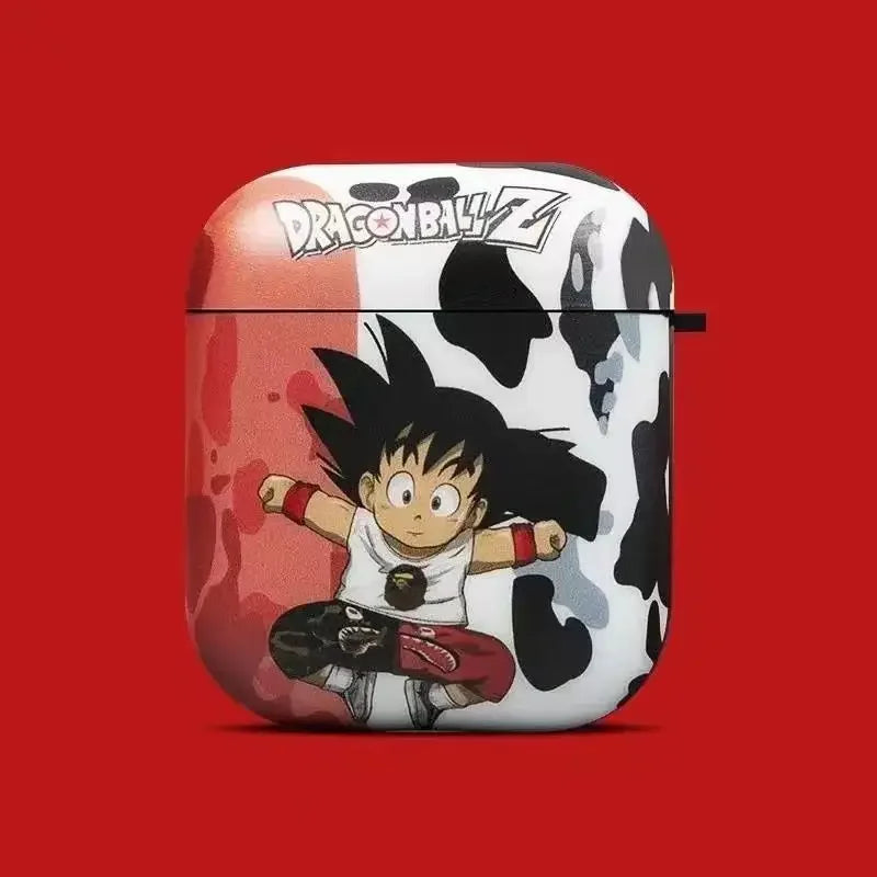 Dragon Ball Goku Wireless Bluetooth Earphone Case for Apple Airpods 1 2 3rd Case for AirPods Pro Case Skin Sticker Birthday Gift