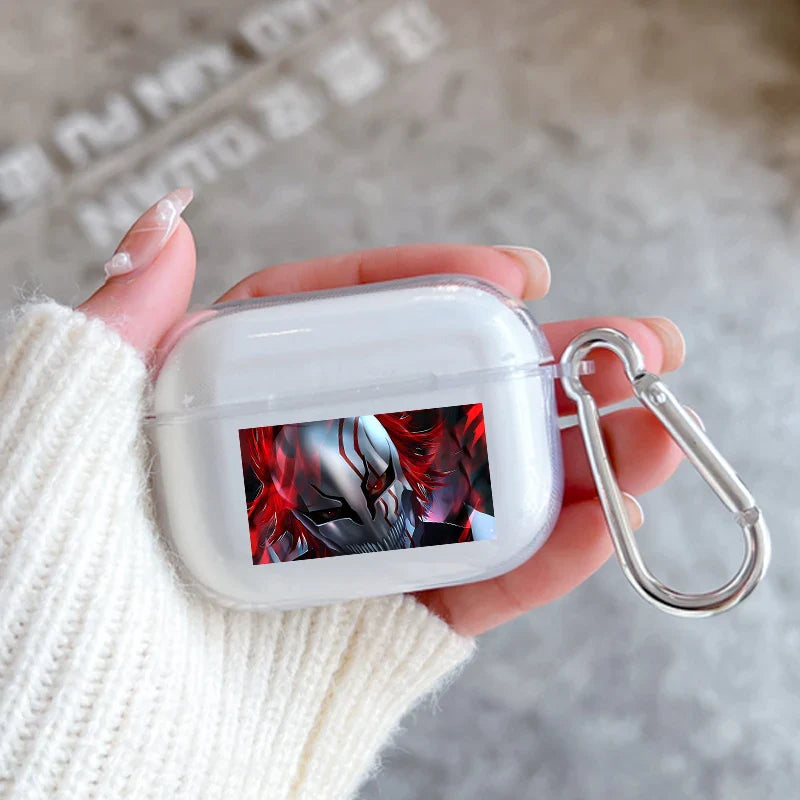 Bleach Anime AirPods Case: Shockproof & Transparent