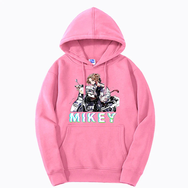 Tokyo Revengers Winter Hoodies Men Women Mikey Anime Hooded Sweatshirts New Harajuku Casual Sportswear Sudaderas