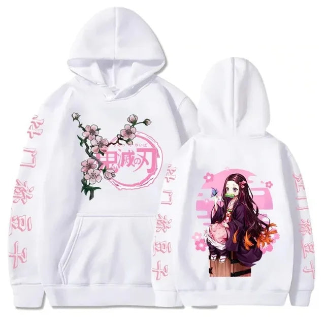 Anime Demon Slayer Hoodie Cotton Pullover