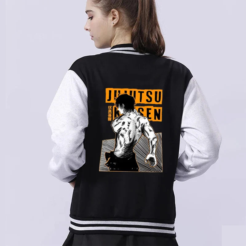 Jujutsu Kaisen Fushiguro Toji Baseball Jacket