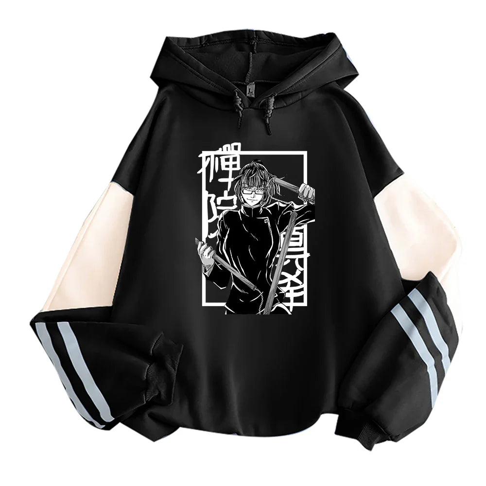 Anime Jujutsu Kaisen Plus Size Hoodies Zenin Maki Anime