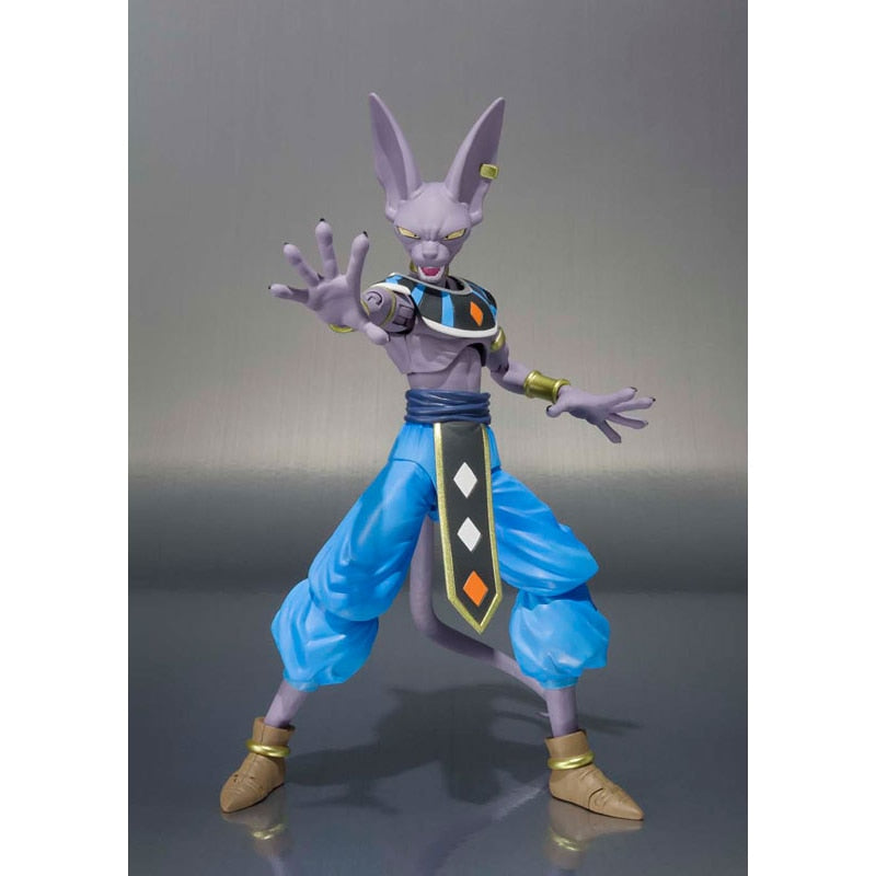 100% Original Bandai S.H. Figuarts Beerus Dragon Ball Super In Stock Anime Action Collection Figures Model Toys