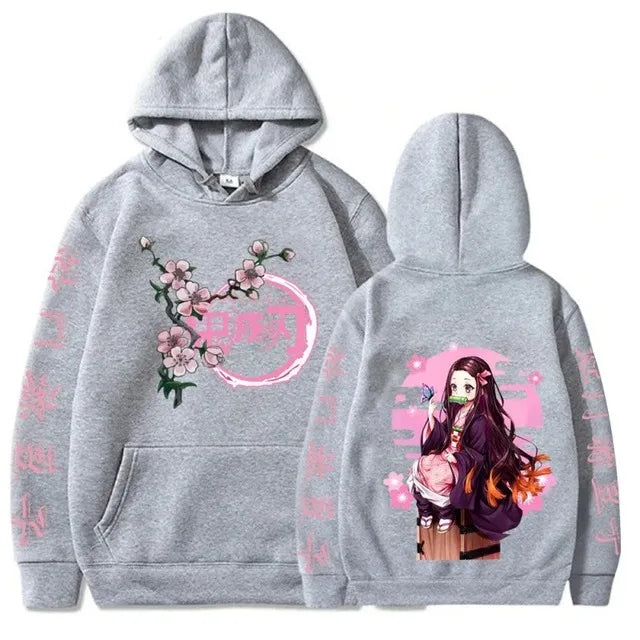 Anime Demon Slayer Hoodie Cotton Pullover