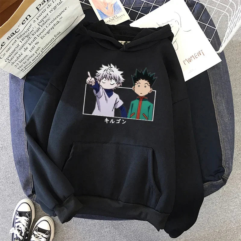 Hunter X Hunter Gon Killua Hoodie Large Size