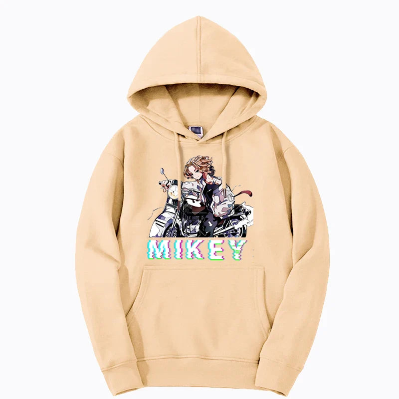 Tokyo Revengers Winter Hoodies Men Women Mikey Anime Hooded Sweatshirts New Harajuku Casual Sportswear Sudaderas