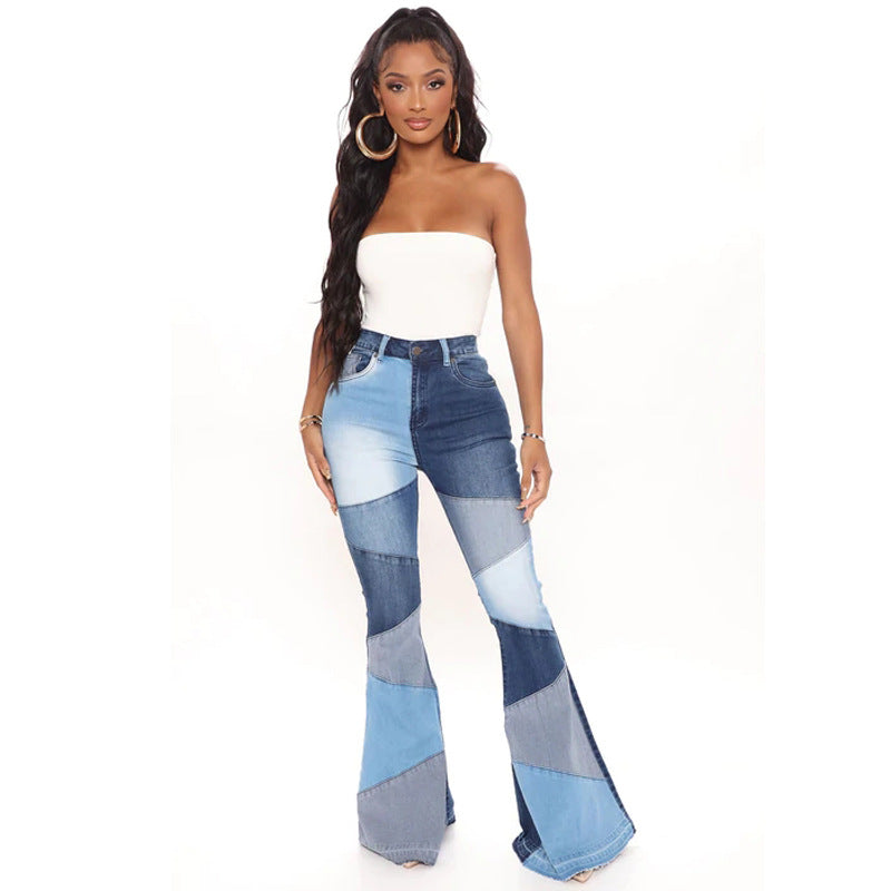 Women's Denim High Waist Wide Leg Jeans