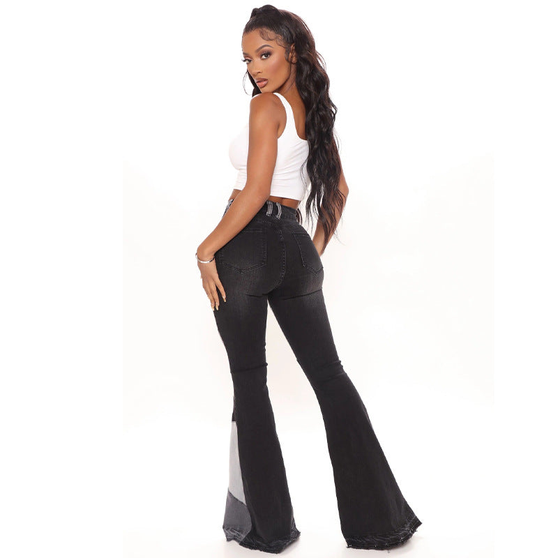 Women's Denim High Waist Wide Leg Jeans