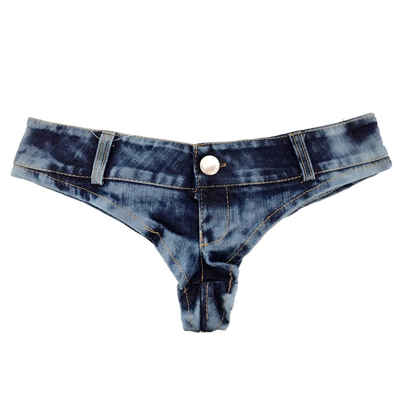 Women's Sexy Low Waisted Mini Denim Shorts Hot Pants Clubwear