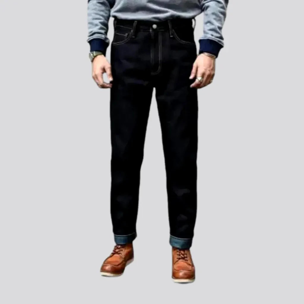 Y2k men's tapered jeans