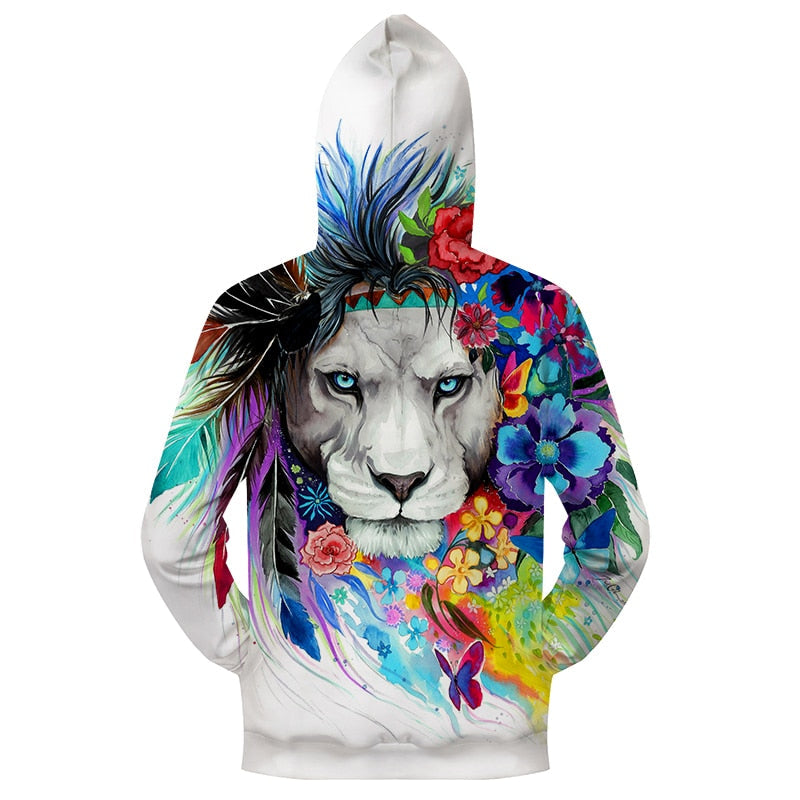 King of the Jungle Zip-up Hoodie