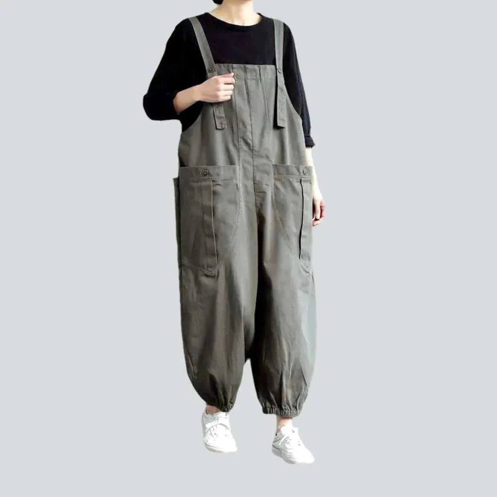 Y2k women's denim overall